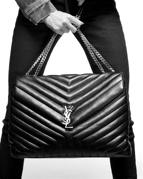 ysl wuilted bagysl y buckle bag|Y TOTE IN LEATHER .